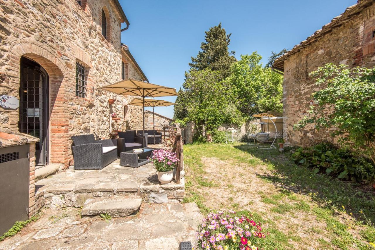 Apartamento Casale Rosennano - Loggia Exterior foto